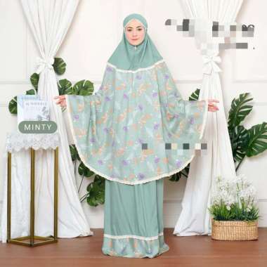 COD MUKENA TALIA SERIES RAYON PRINTING PREMIUM MUKENA DEWASA RENDA KOMBINASI TAS CANTIK SITI KHADIJA