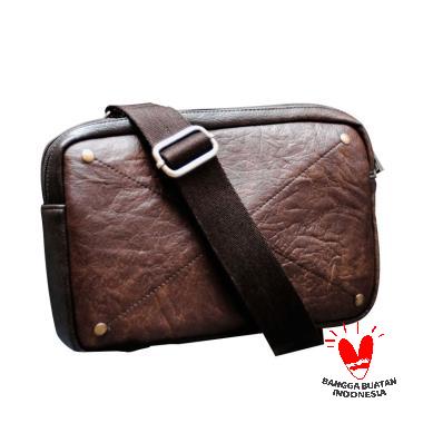 The Daily Smith Yonkers Tas Selempang Pria BROWN