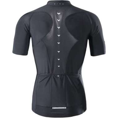 RION Men Relective Jersey Sepeda Pria Baju Sepeda ketat XXL HITAM