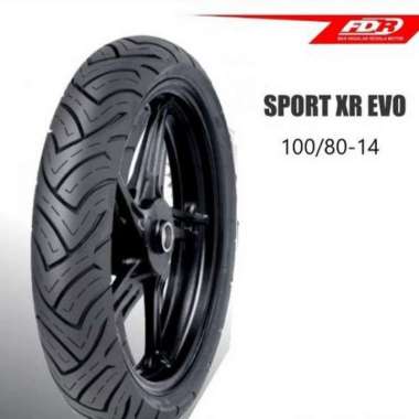 BAN LUAR FDR 100/80-14 MOTOR PCX DEPAN VARIO BELAKANG TUBELESS