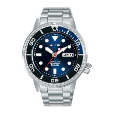 Alba Active AL.4243.45.47-X1 Original Automatic Jam Tangan Pria Dark Blue