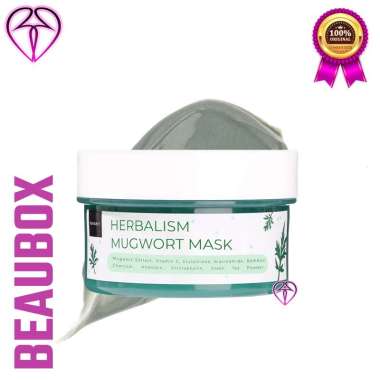 Scarlett Masker – Herbalism Mugwort Mask / ORIGINAL BPOM
