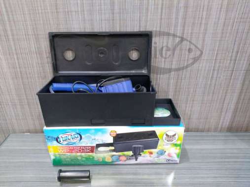 YUKARI WP-203K TOP FILTER POMPA AIR CELUP TALANG FILTER ATAS AQUARIUM
