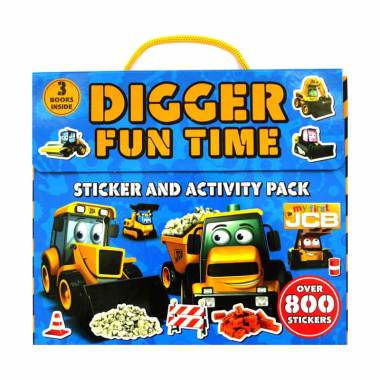 Funny JCB Digger Decal Sticker