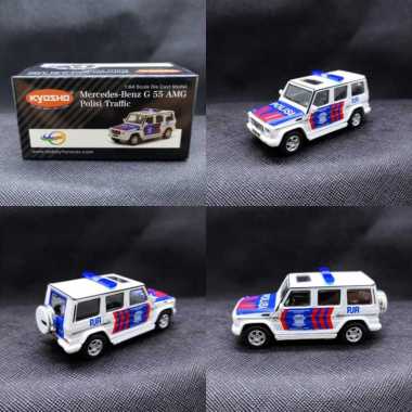 Kyosho Diecast 1:64 Mercedes Benz G55 AMG Patroli Jalan Raya (PJR)