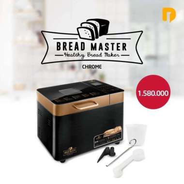 Bread Master Chrome Edition - Mesin Pembuat Roti
