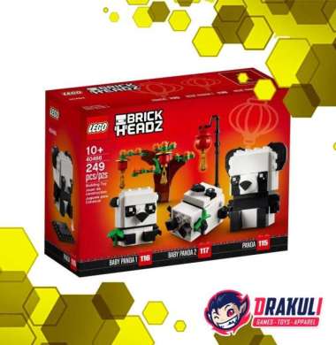 Toys LEGO Chinese New Year Pandas 40466