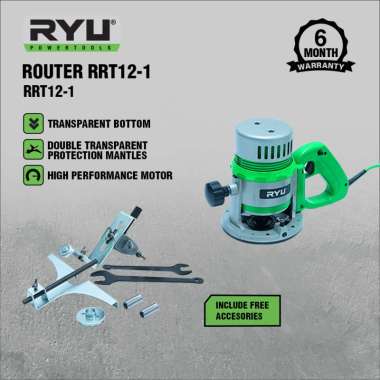 Ryu Router Rrt12-1 - Mesin Profil Kayu Besar Green -
