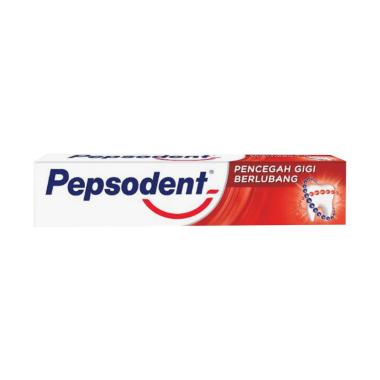 Promo Harga Pepsodent Pasta Gigi Pencegah Gigi Berlubang White 75 gr - Blibli