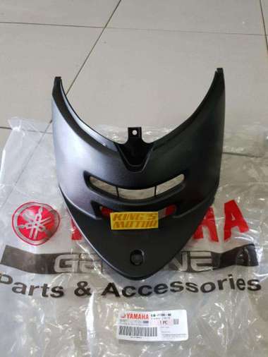 Cover Tutup Mesin, Sambungan Bawah Jok Fino Karbu Asli Yamaha - Hitam