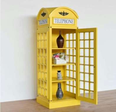 Lemari Hias Telepon / Box Hias Telepon London