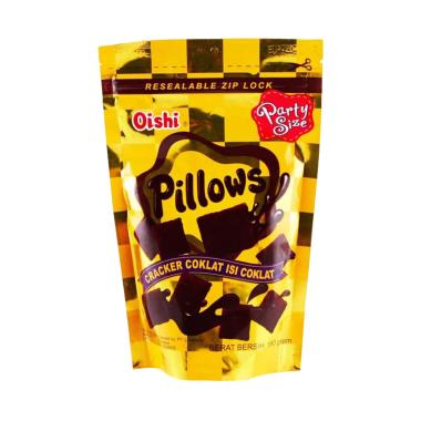 Oishi Pillows Cokelat Biskuit [120 g]