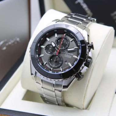 JAM PRIA ALEXANDRE CHRISTIE AC6503 AC 6503 MCB ORIGINAL GARANSI RESMI SILVER BLACK