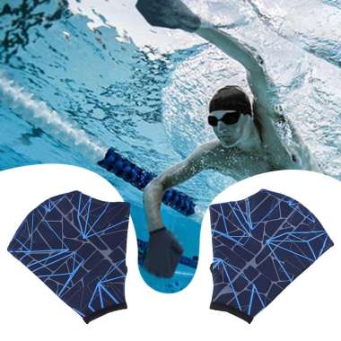 New Swim Gear Fins Hand Webbed Flippers Silicone Training Paddle Dive GlovCRHM%F 