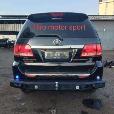 Towing Fortuner Rocker Bar Black