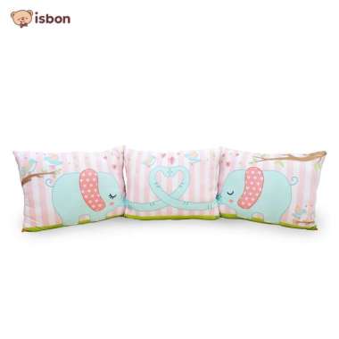 Bantal Jumbo Elephant Gajah 3 set Lucu Istana Boneka Bahan Premium SNI