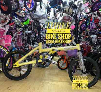 SEPEDA LIPAT SENATOR 16 INCH WARNA KUNING