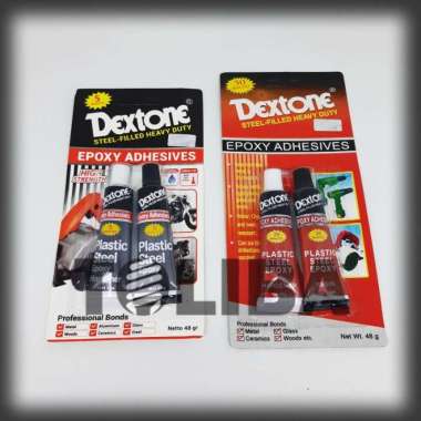 lem campur dextone lem besi 5 menit 30 menit lem epoxy plastik fiber LEM 5 MENIT