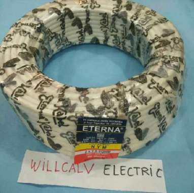KABEL ETERNA NYM 2X1.5 KAWAT TEMBAGA HARGA /ROLL