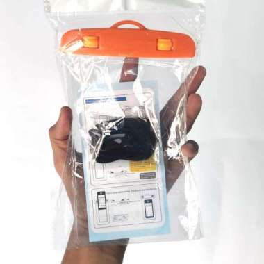 WATERPROOF HANDPHONE CASE WATERPROOF HP SARUNG HP KEDAP AIR PREMIUM Orange