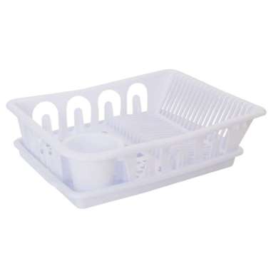 Calista Nebula Rak Piring Plastik dan Nampan / Pengering Cuci Piring ORIGINAL 100 % Multicolor
