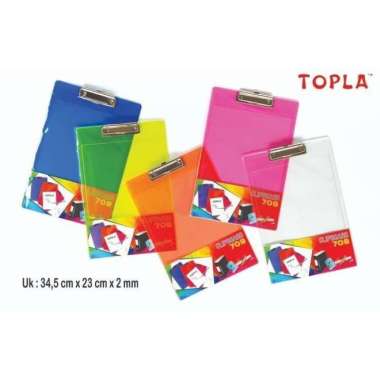 PAPAN JALAN PLASTIK CLIP BOARD CLIPBOARD MICROTOP