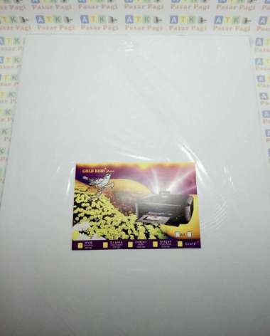 stiker hvs putih A4 high quality Golb Bird