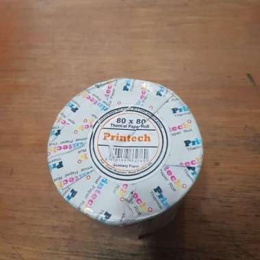 KERTAS THERMAL PRINTECH 80x80 BLACK IMAGE