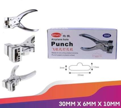 PEMBOLONG KERTAS PLASTIK ID CARD T No 99 PUNCH TOPI