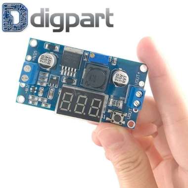 LM2596 Adjustable Step Down Power Module LED with Voltmeter