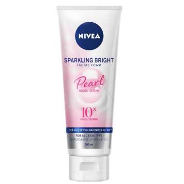 Promo Harga Nivea Facial Foam Sparkling White 100 ml - Blibli