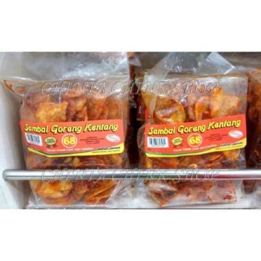 Sambal Goreng Kentang Aneka Sari Rasa 68 Lampung Kemasan Plastik 150g Manis