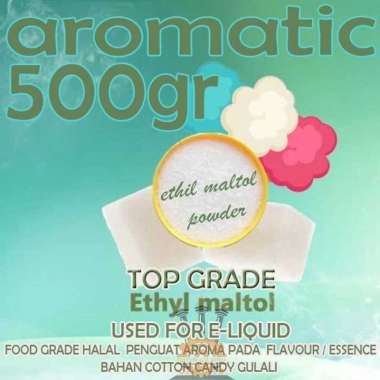 TOP Grade Bubuk Premium Ethyl Maltol Pure 100% Ethil Maltol 500 gr / perisa makanan/ perasa makanan/