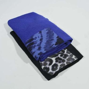 Kaos Pria Lengan Pendek American Eagle Cotton Stretch Black & Blue Black S