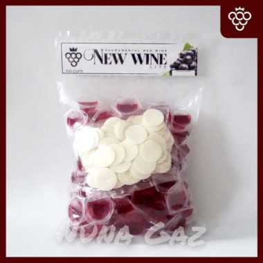 Anggur Perjamuan Kudus Lite Cup +Hosti - Isi 100