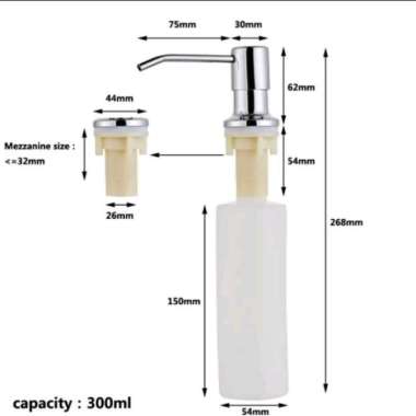 Tempat Sabun Stainless - Tempat Sabun Bak Cuci Piring Stainless