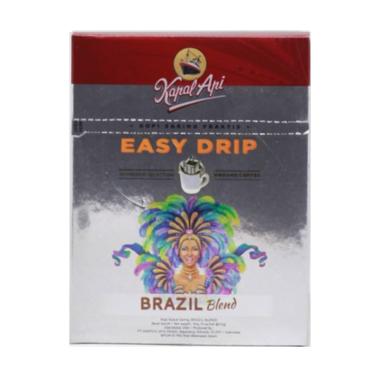 Promo Harga KAPAL API Kopi Easy Drip Brazil per 5 pcs 10 gr - Blibli