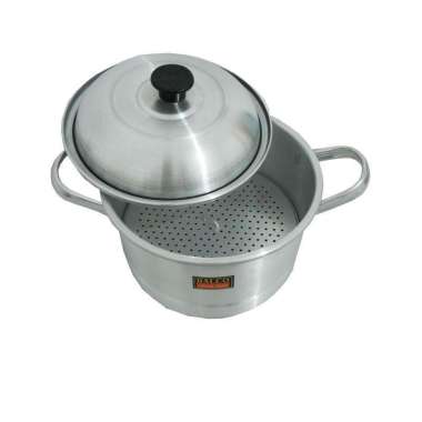 Dandang Panci Steamer Halco SG 30 CM - Panci Kukus 30 Halco Alumunium