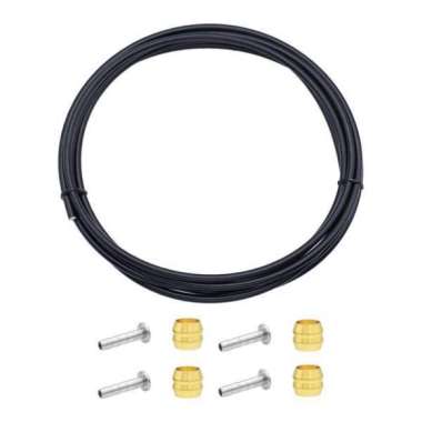 Transparent Hose & Stainless Banjos Pro Braking PBR7771-CLR-SIL Rear Braided Brake Line Transparent Hose & Stainless Banjos Pro Braking PBR7771-CLR-SIL Rear Braided Brake Line