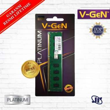 Memory Ram V-Gen Longdimm Platinum DDR3 4GB PC10600 1333Mhz