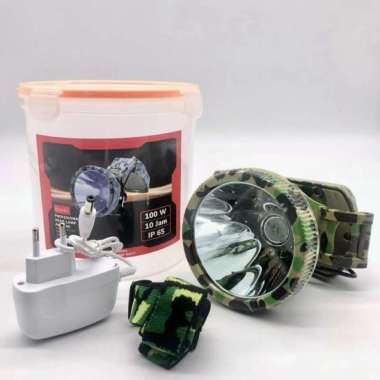 SENTER KEPALA/HEADLAMP AOKI AK-S100 CAHAYA 100W PROFESIONAL HEADLAMP ORIGINAL 100 % Multicolor