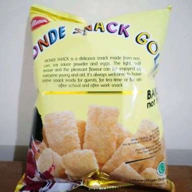 cemilan camilan Monde Snack gold 60gr
