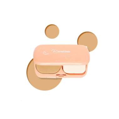REVELINE Brightening Two Way Cake New Packaging Bedak Reveline Brightening Two Way Cake Natural Ivor