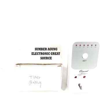 Osmond Timer Analog Digital Per Jam Hingga 10 Jam Stopp Kontak Timer