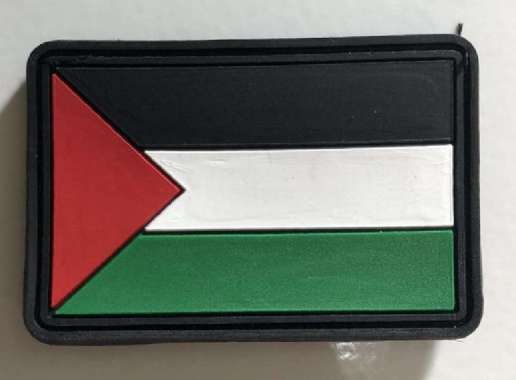 Rubber Patch|Rubber Patch Bendera Palestine|Patch Bendera Palestina