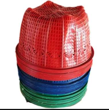 Ceting Nasi Plastik 12pcs / Wakul Nasi Tradisional 12pc / Besek