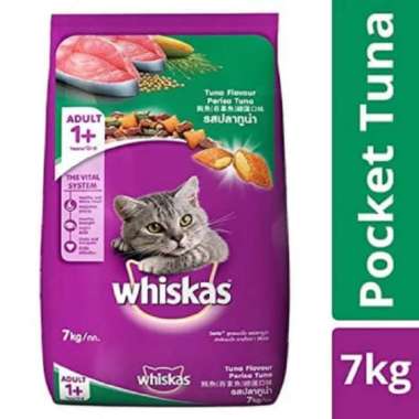 Whiskas tuna repack - Makanan kucing whiskas tuna adult repack 1kg 1 kg