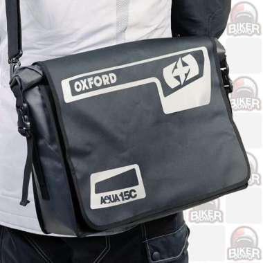 Tas Laptop Anti Air - Slingbag Bikers Motor OXFORD AQUA 15C WATERPROOF
