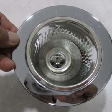 Downlight 3 inch Silver Model Philips/Fiting Fitting Lampu Tanam 3"