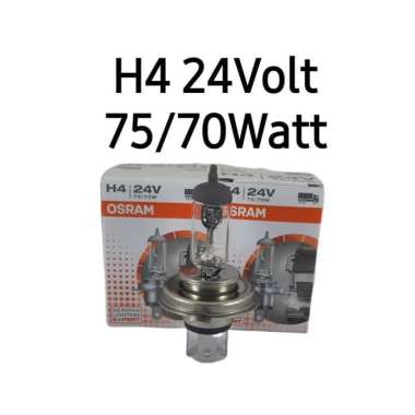 Bohlam Lampu Depan Hino Dutro 140 HT H4V 24 75/70W Osram